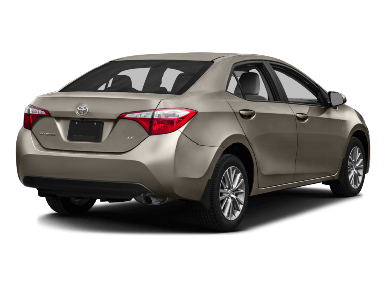 Gold Toyota Corolla - Rear View | Carsure