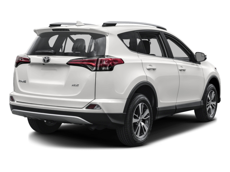 White Toyota Rav4 - Rear View | Carsure