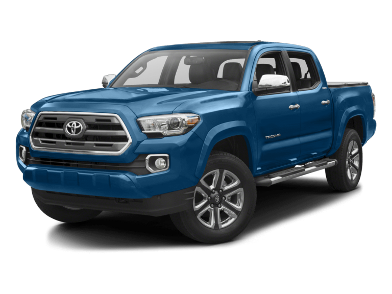 Blue Toyota Tacoma - Front View | Carsure