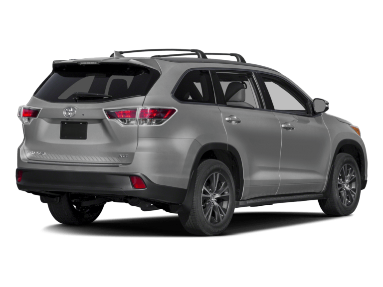 Gray Toyota Highlander - Rear View | Carsure