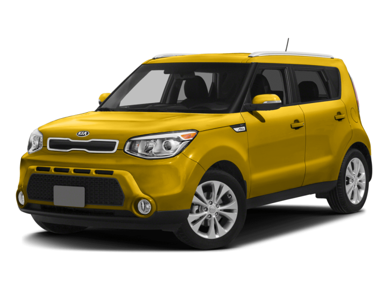 Yellow Kia Soul - Front View | Carsure