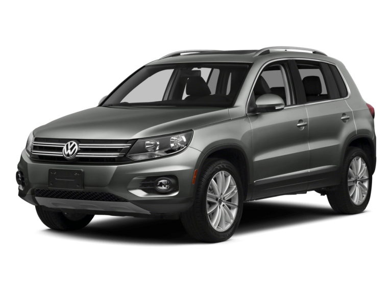 Gray Volkswagen Tiguan - Front View | Carsure