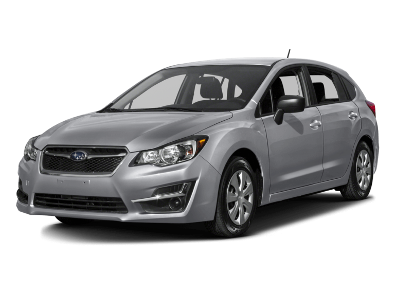 Silver Subaru Impreza - Front View | Carsure