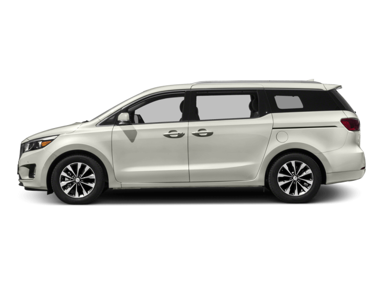 White Kia Sedona - Side View | Carsure