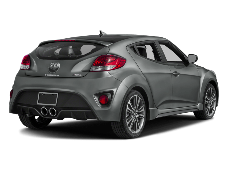 Gray Hyundai Veloster - Rear View | Carsure