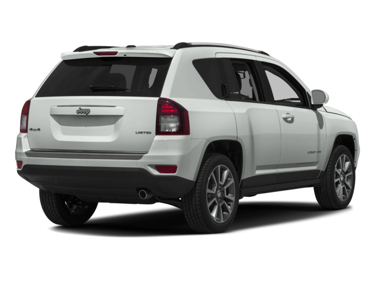 White Jeep Compass - Rear View | Carsure