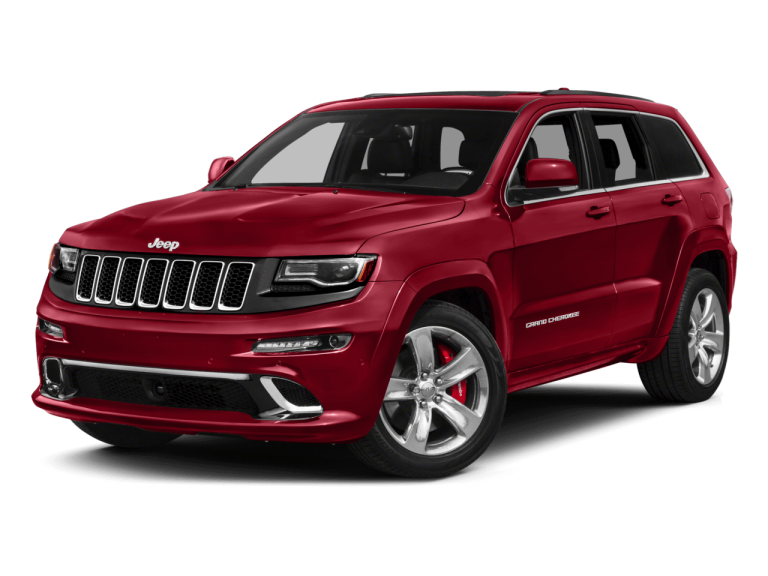 Red Jeep Grand Cherokee - Front View | Carsure