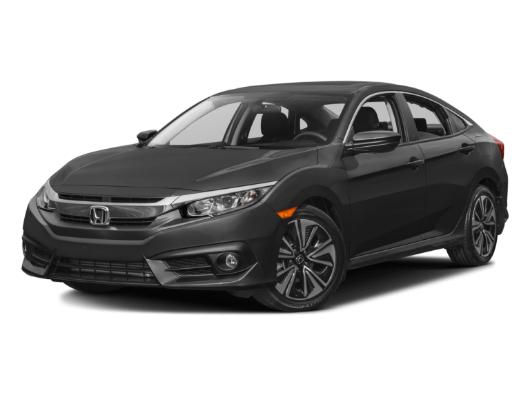 Black Honda Civic - Front View | Carsure
