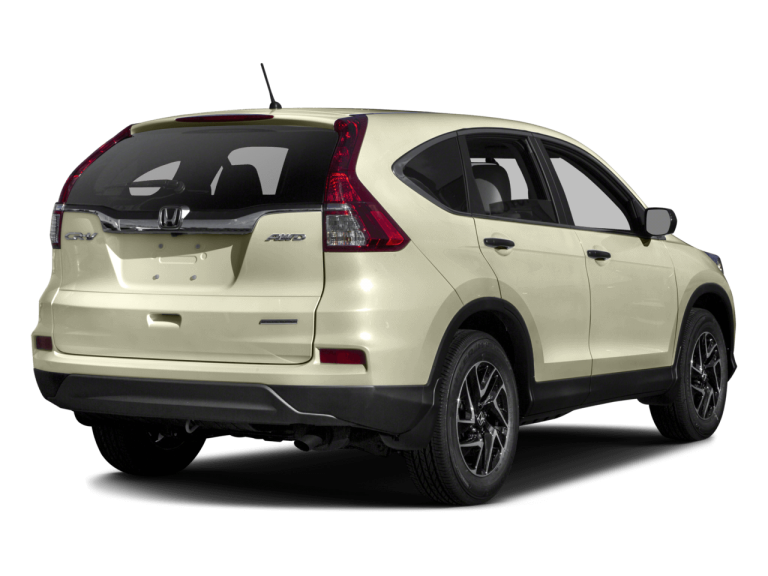 White Honda CRV - Rear View | Carsure