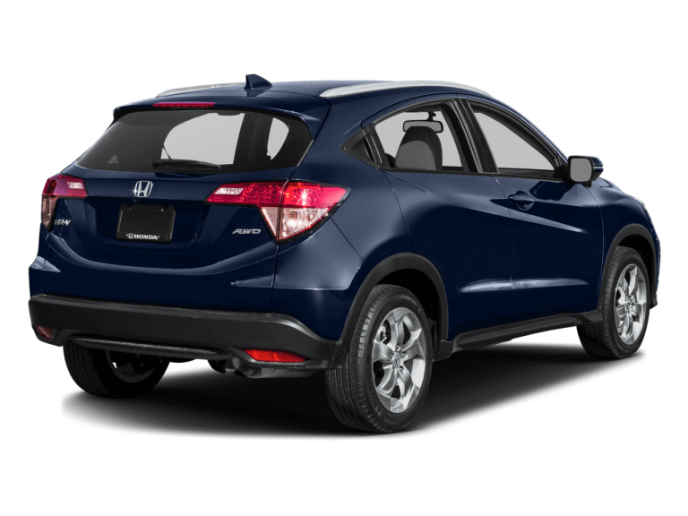Blue Honda HRV - Rear View | Carsure