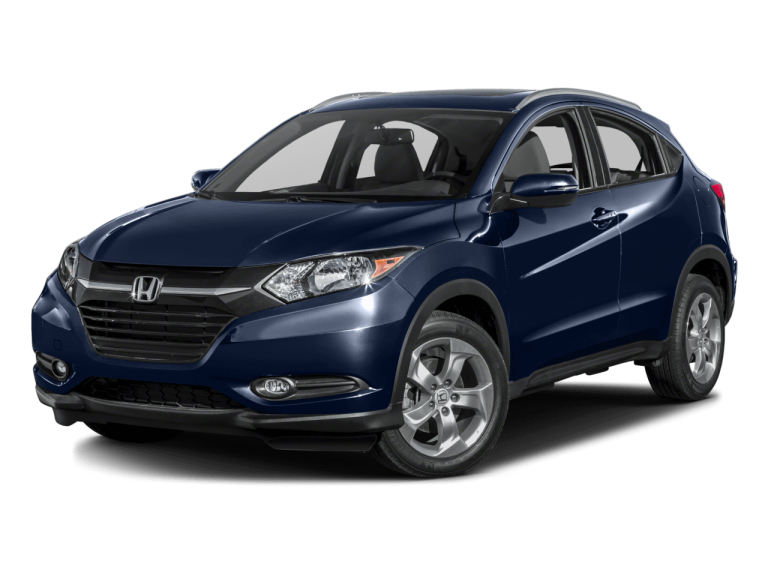 Blue Honda HRV - Front View | Carsure