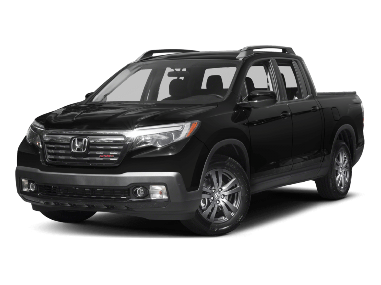Black Honda Ridgeline - Front View | Carsure