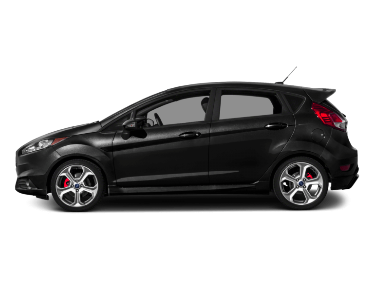 Black Ford Fiesta - Side View | Carsure