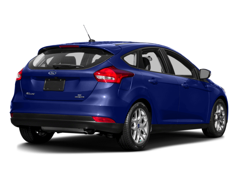 Blue Ford Focus - Rear View | Carsure