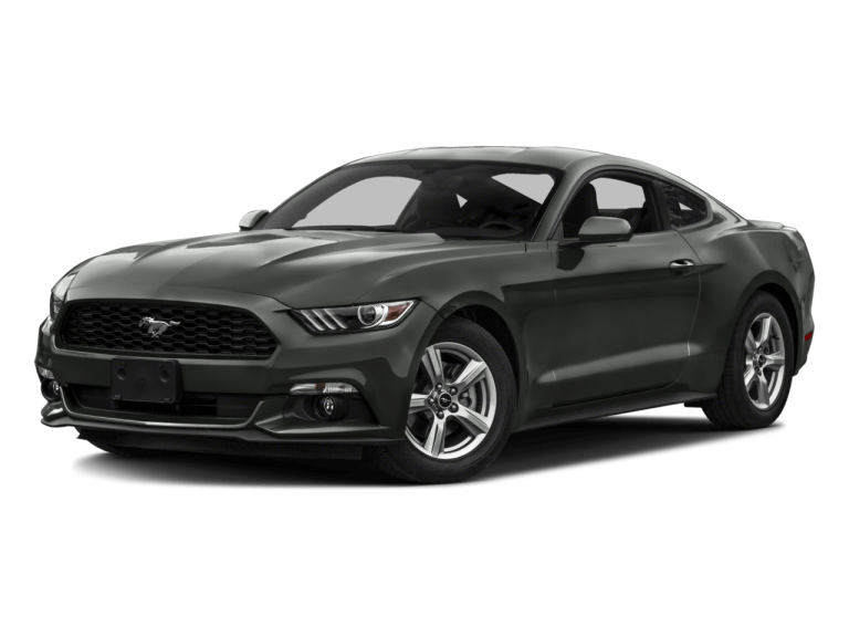 Gray Ford Mustang - Front View | Carsure