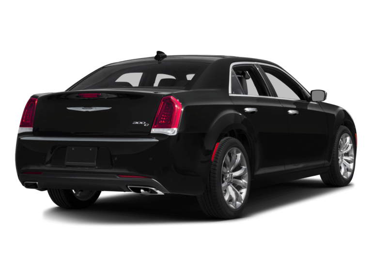 Black Chrysler 300 - Rear View | Carsure