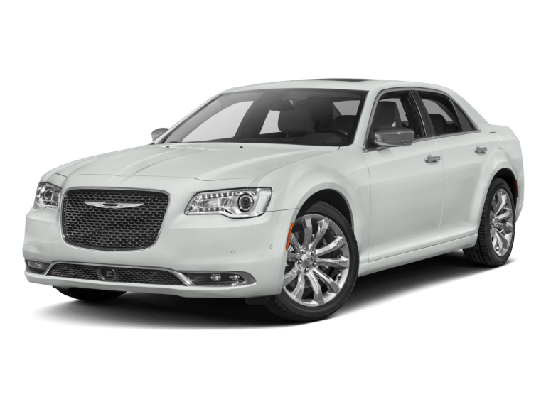 White Chrysler 300 - Front View | Carsure