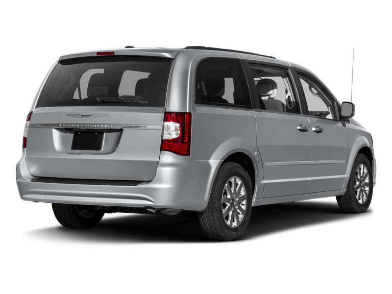 Silver Chrysler Town Country - Rear View | Carsure