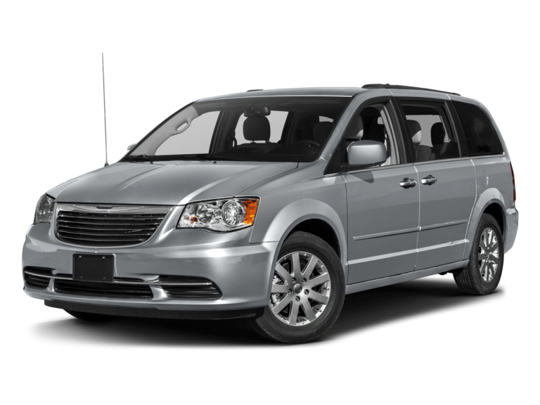 Silver Chrysler Town Country - Front View | Carsure