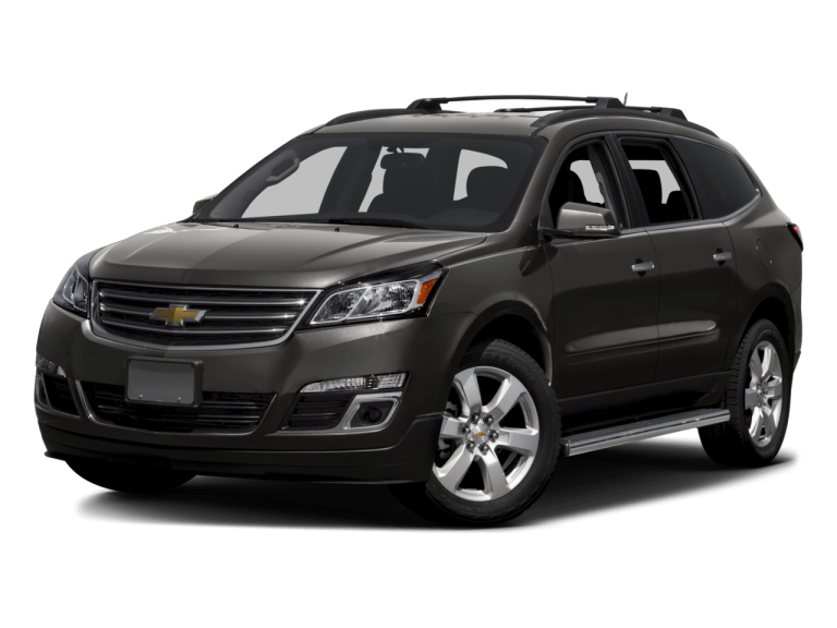 Gray Chevrolet Traverse - Front View | Carsure