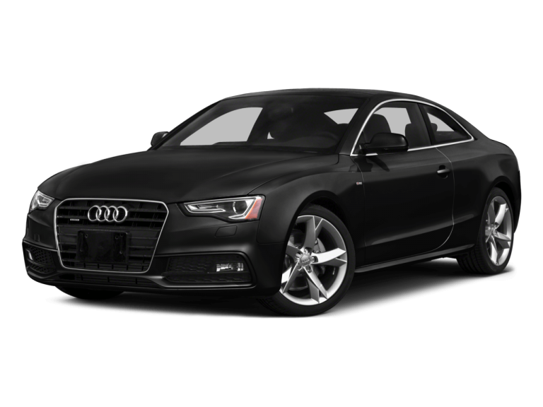 Black Audi A5 - Front View | Carsure